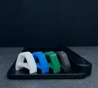 KeyRiser keyboard riser pieces in different colors