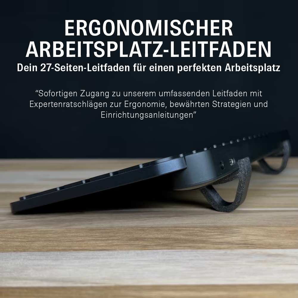 Ergonomischer Arbeitsplatz-Leitfaden - 27 Seiten