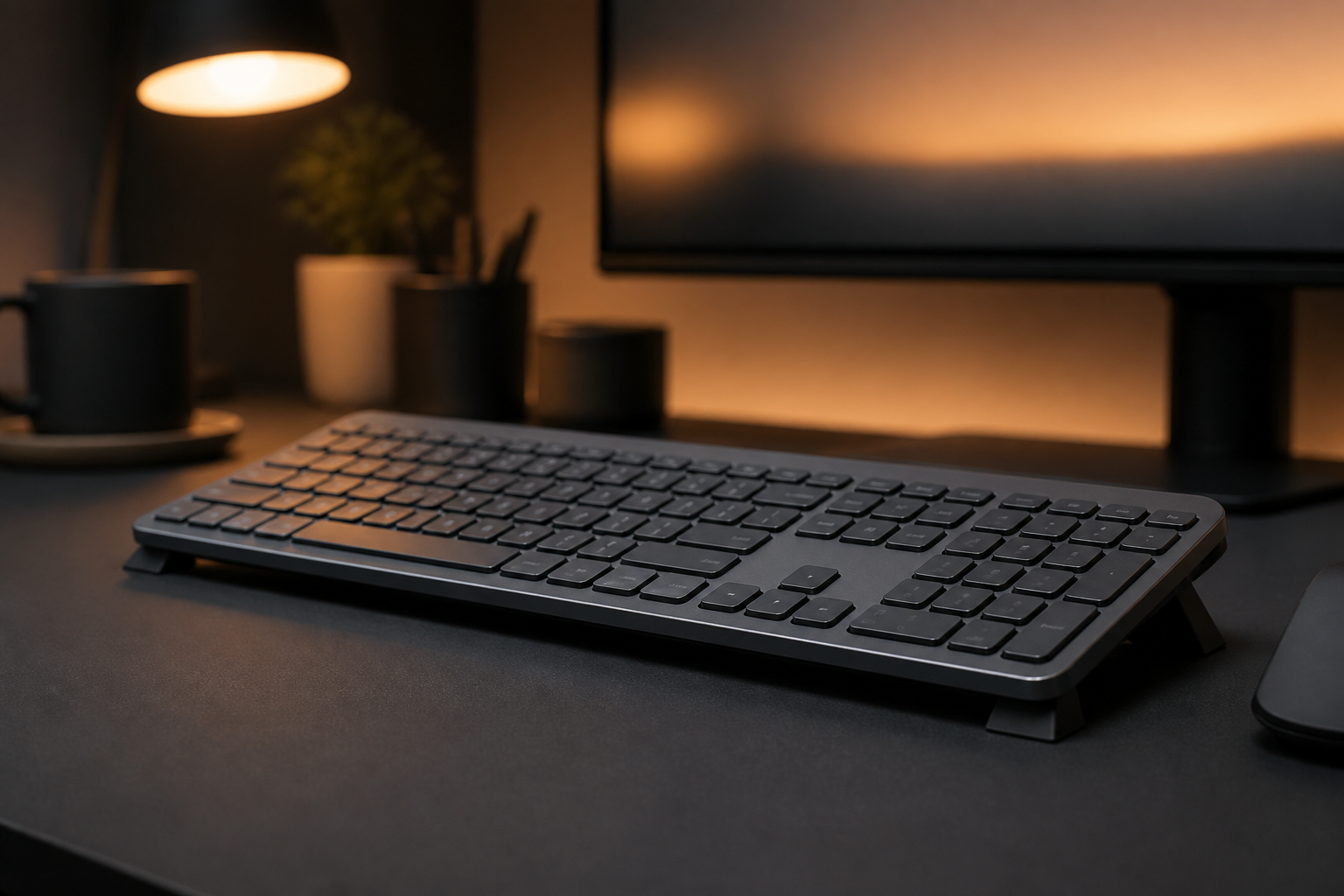 Night Shift Workers- Keyboard Ergonomics for 12-Hour Typing Sessions (2026) - KeyRiser compatible Logitech MX Keys keyboard setup