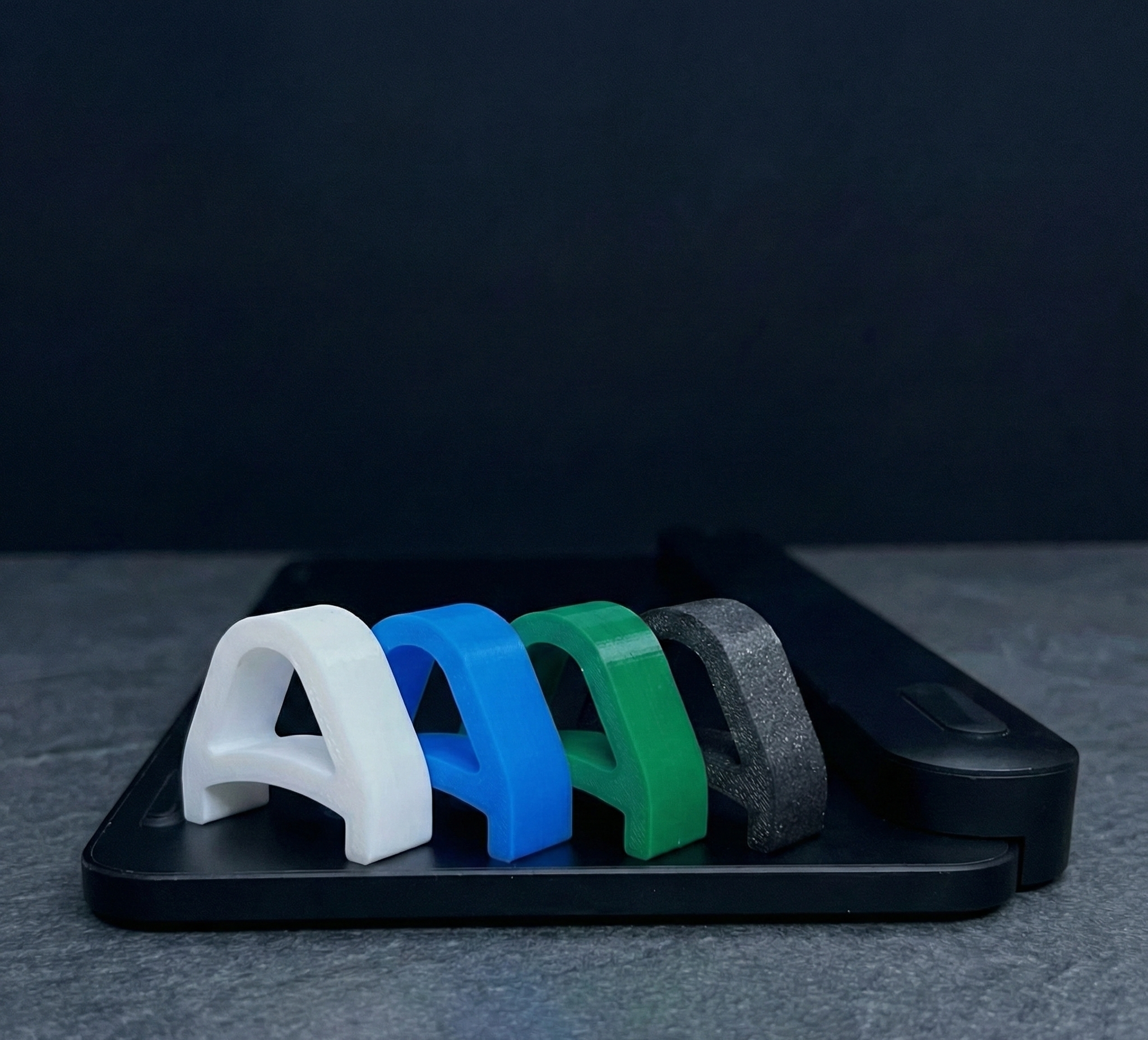 KeyRiser keyboard stand in white, blue, green, and black - new colors coming soon